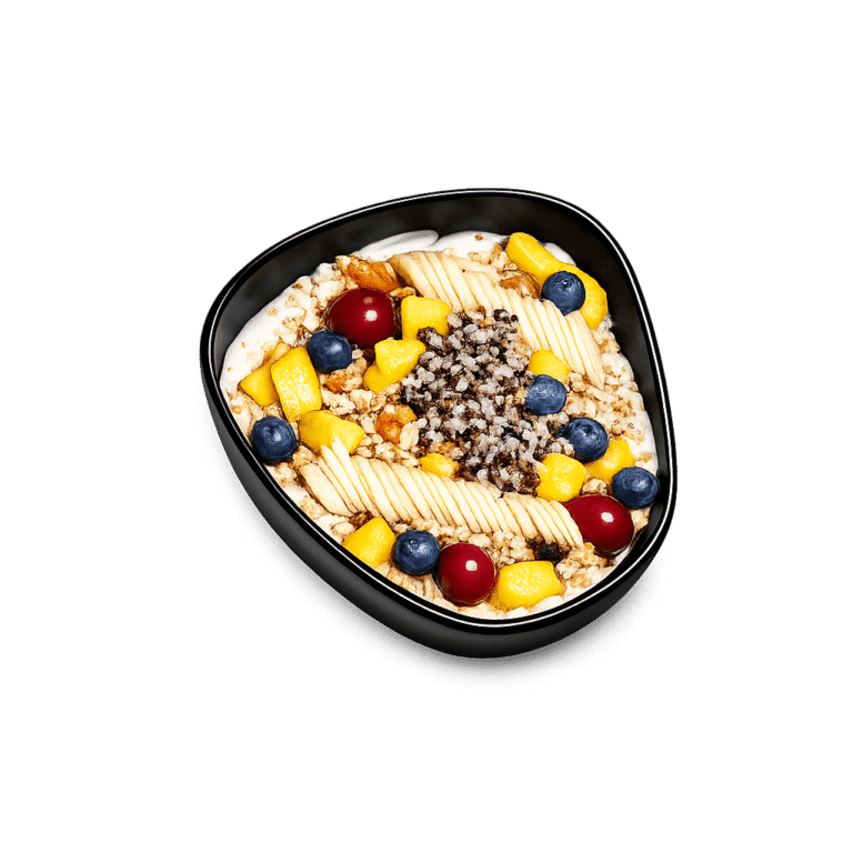 ماست و گرانولا