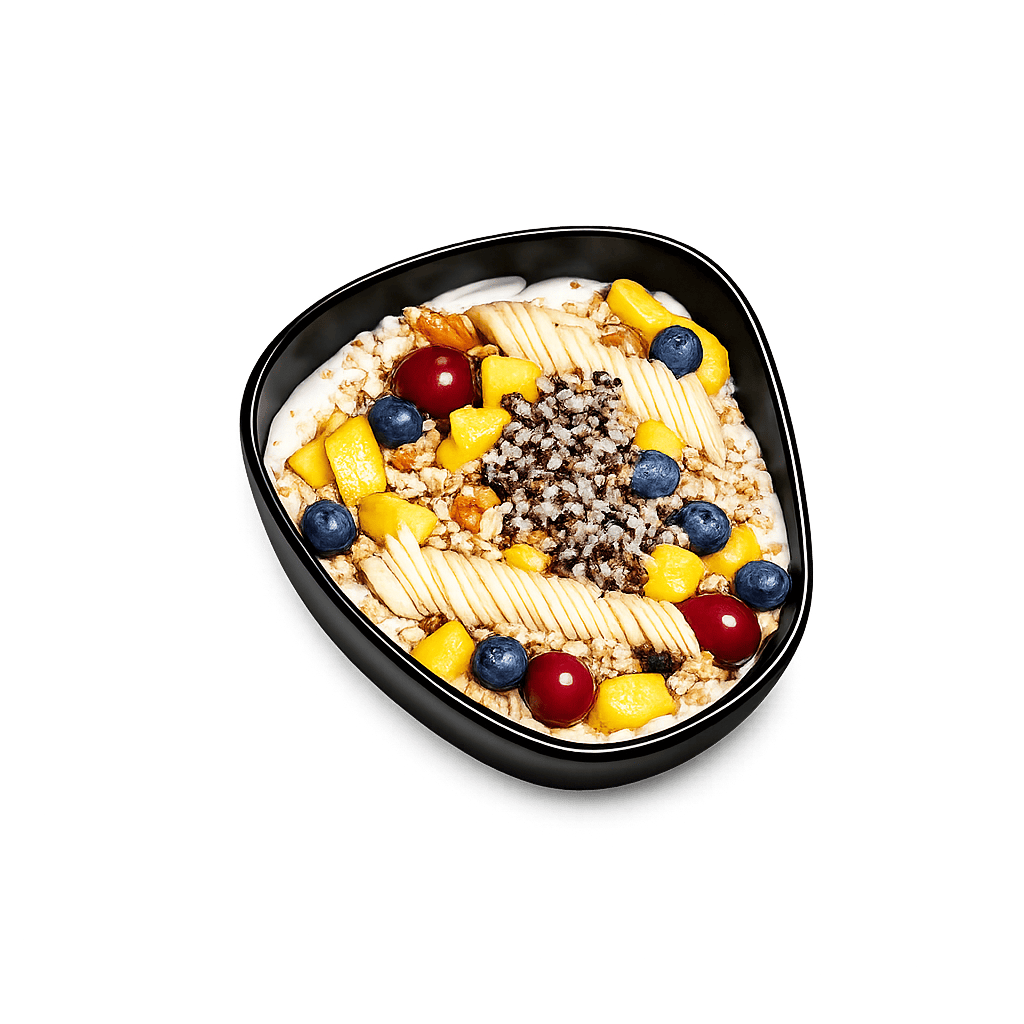 ماست و گرانولا